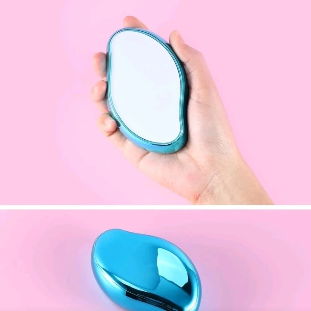 Sleek Blue Hair Removal Tool for Women